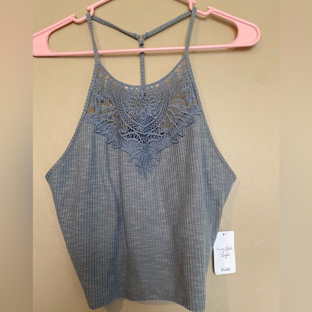 Lace crop top
